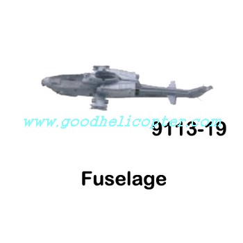 double-horse-9113 helicopter parts body cover fuselage - Click Image to Close